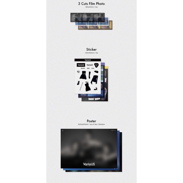 VIVIZ - The 3rd Mini Album 'VarioUS'