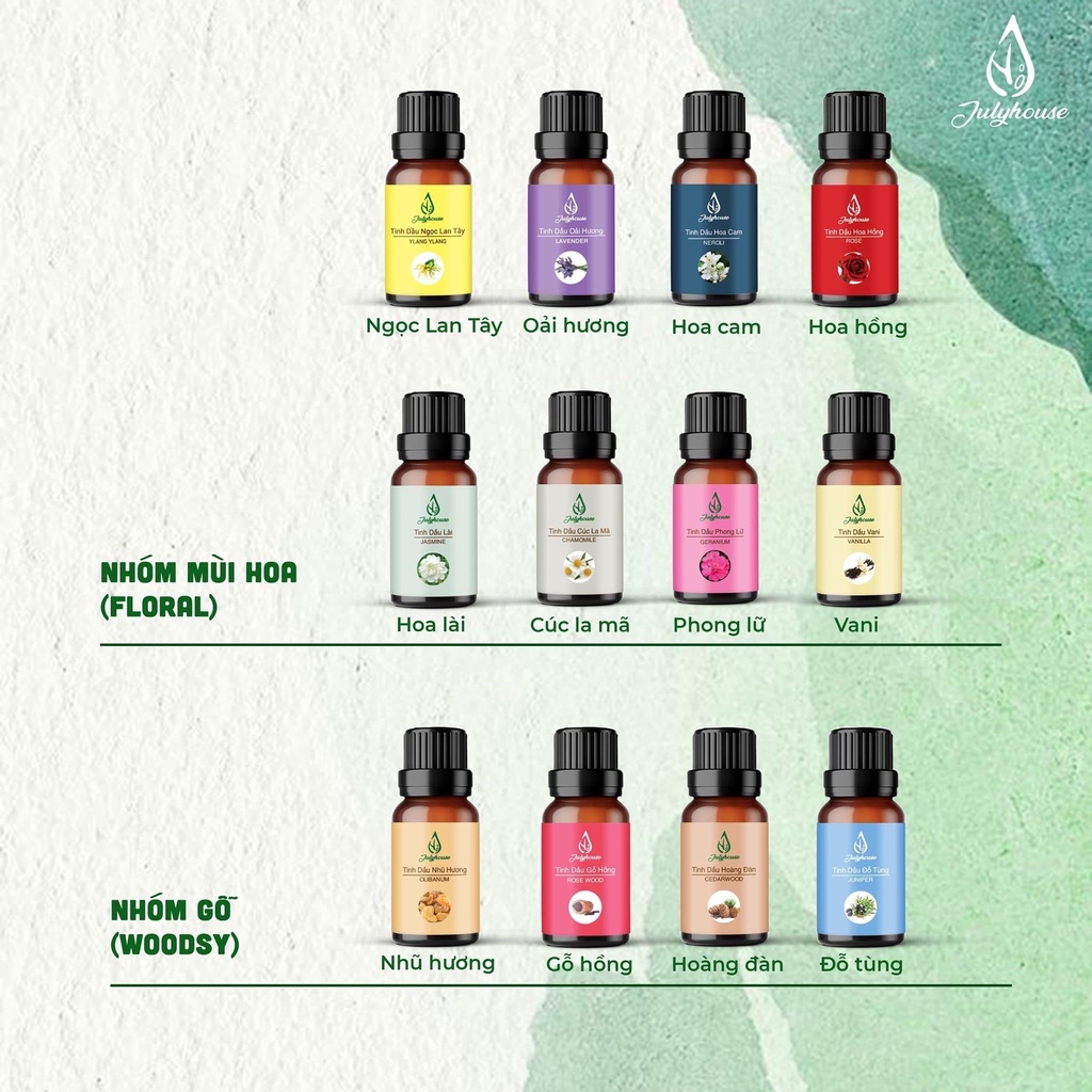 Tinh dầu Đuổi muỗi 10ml JULYHOUSE