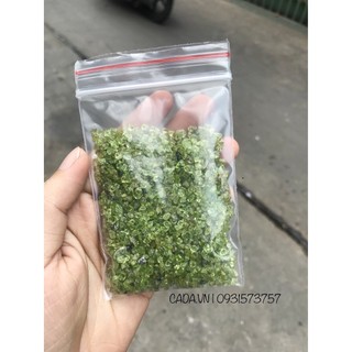 Đá vụn peridot | đá trang trí sưu tầm | cada decor