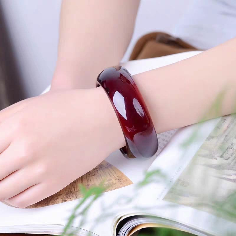 Vòng Tay Đá Hổ Phách Tự Nhiên Đá Hổ Phách Tự Nhiên Thời Trang Cho Nữ