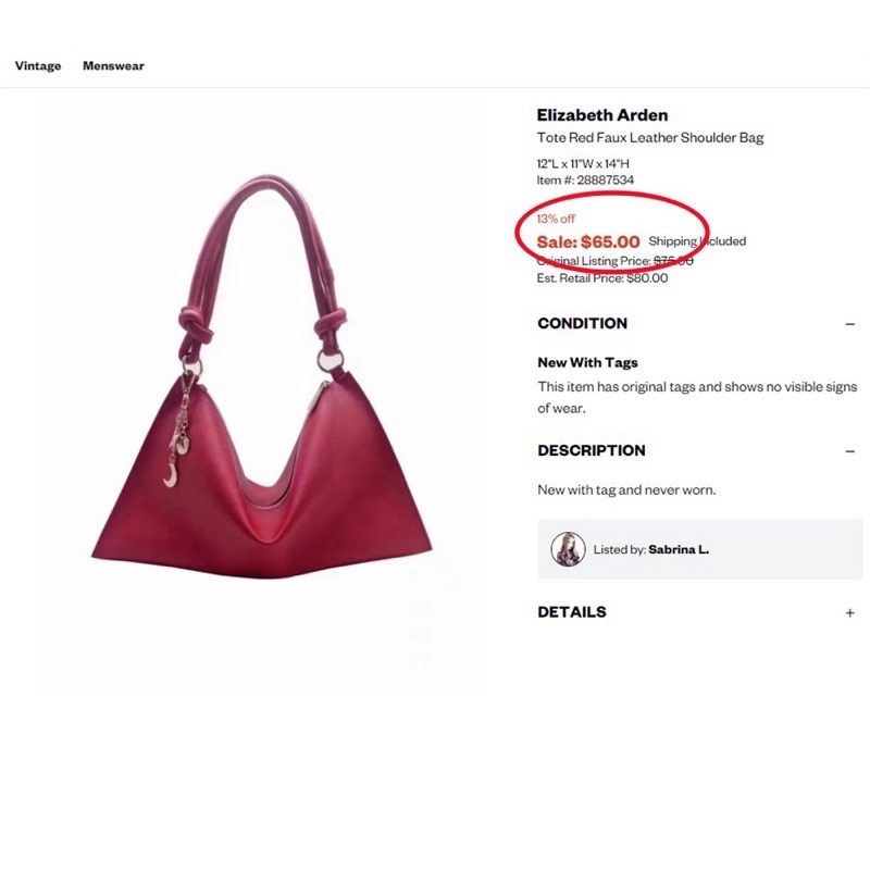 Túi Xách Mỹ Authentic