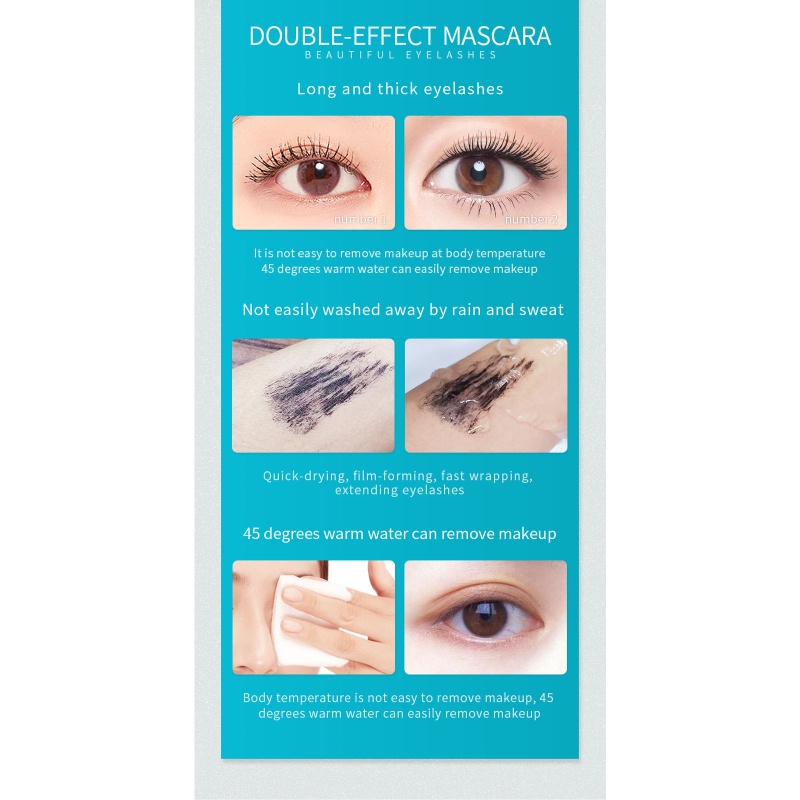 Mascara Sợi Tơ 4D Kéo Dài Mi Lâu Trôi Cho Nữ