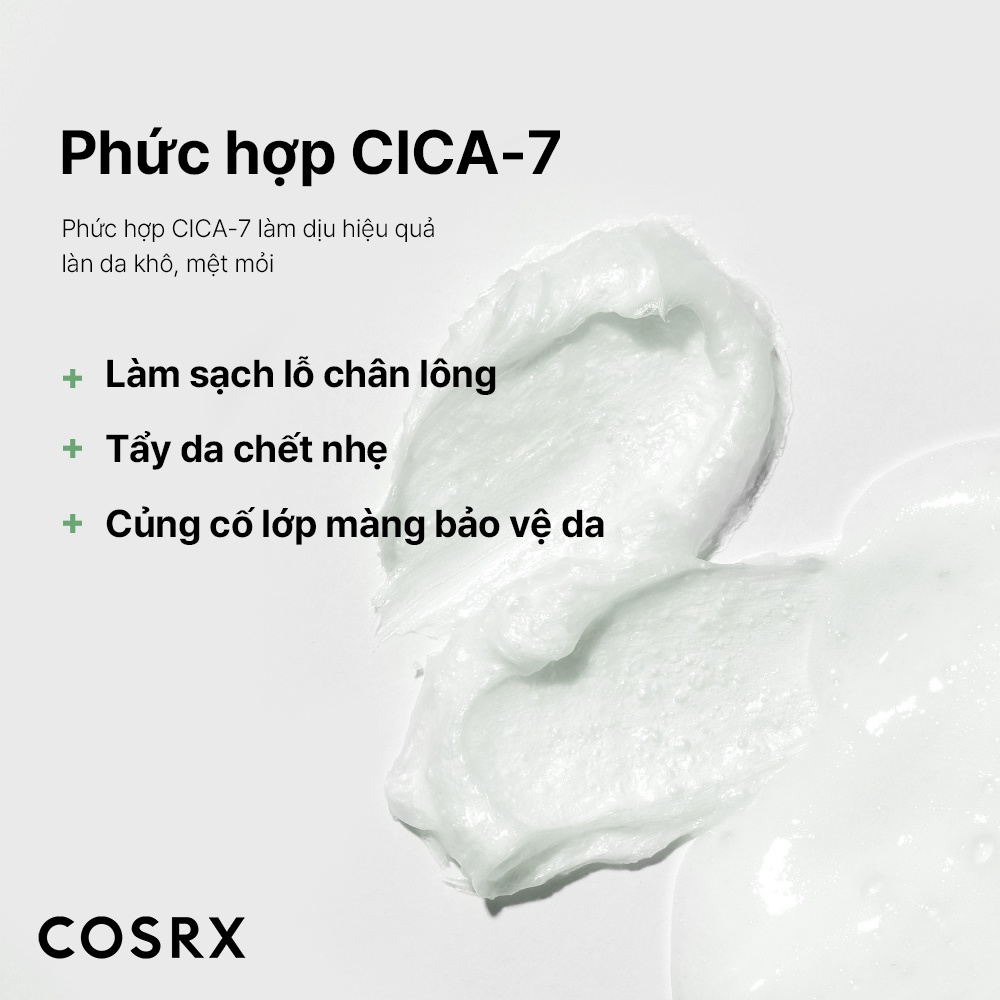 Sữa rửa mặt tạo bọt COSRX PUre Fit Cica Creamy dạng kem 150ml