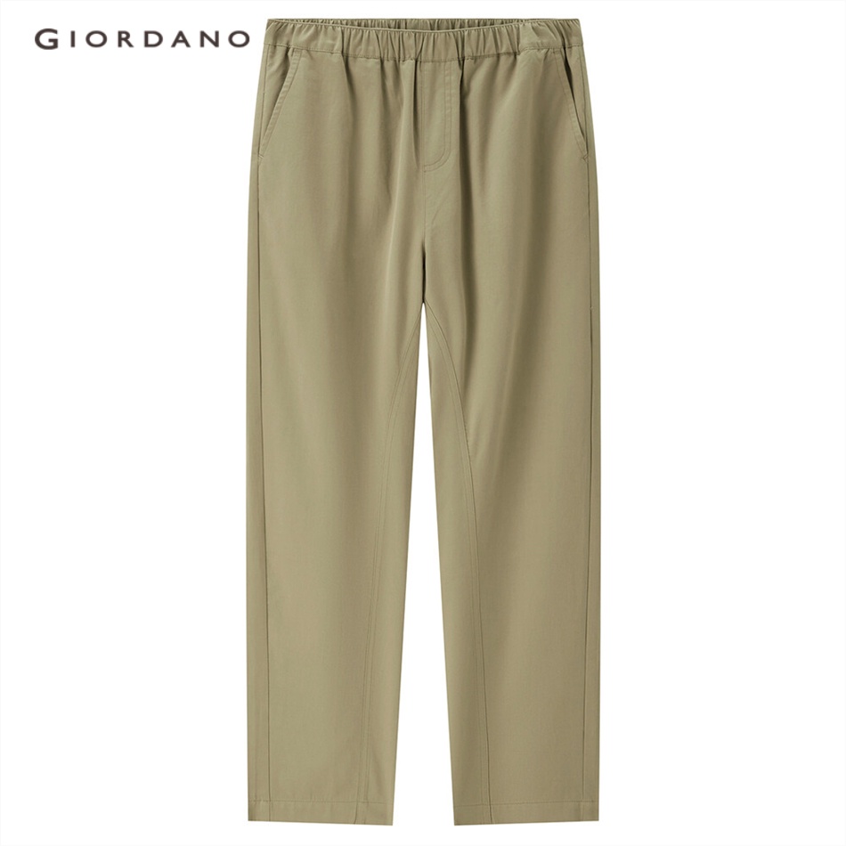 Quần dài nữ GIORDANO 05423062 lưng co dãn thời trang phong cách