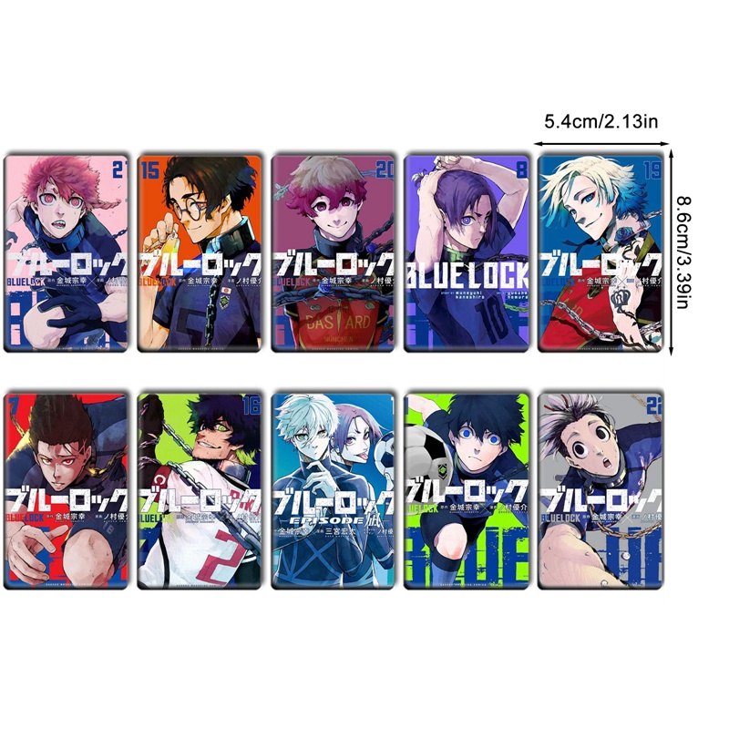 Set 10 Tấm Thẻ Dán Hoạt Hình Dễ Thương Cho Bé