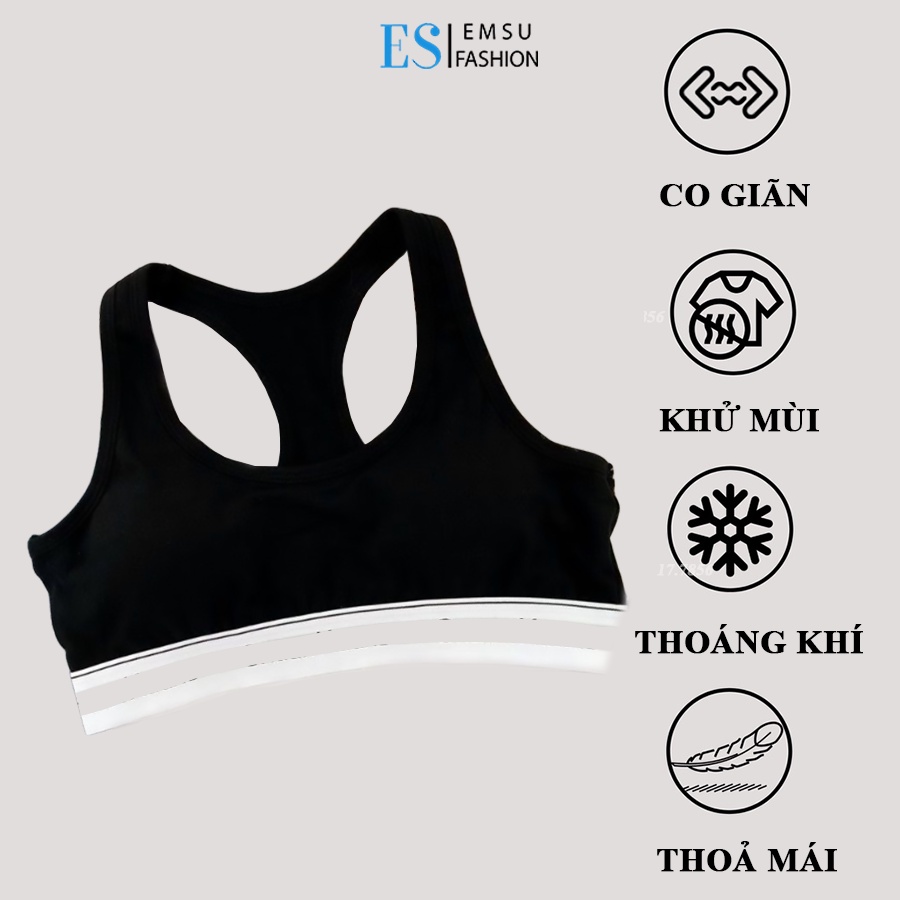 Áo Ngực Bra Cavin Cotton Cao Cấp, Áo Ngực Thể Thao Không Gọng Kiểu Dáng CK