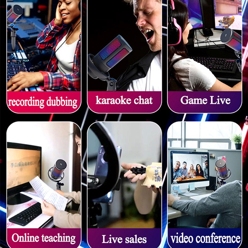 Micro USB Có Đèn LED Dùng Để Chơi Game Trên Laptop / PS4 / 5