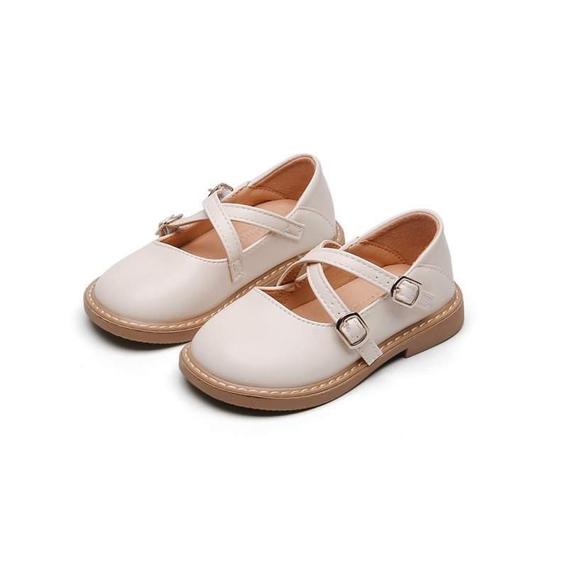 Giày Búp Bê Da Mềm Kiểu Dáng Đáng Yêu Cho Bé Gái  2-16 Tuổi BB538