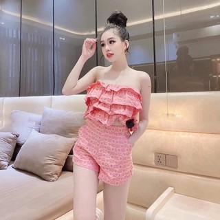 Set quần đùi áo ống bèo