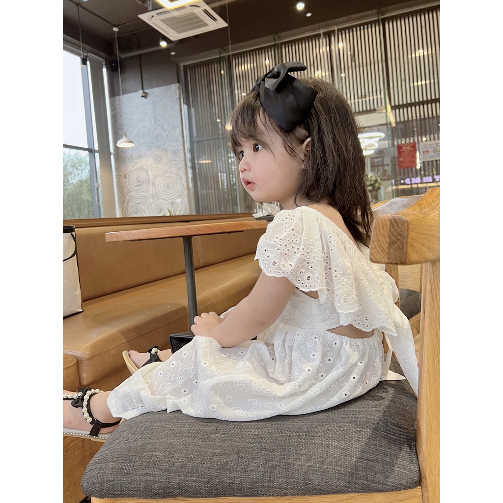 Jumsuit Thô Boi Cực Xinh Cho Bé Đi Chơi Đi Biển