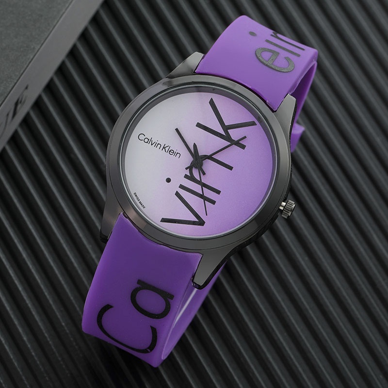 Đồng Hồ Quartz Dây Silicone Thời Trang 2023