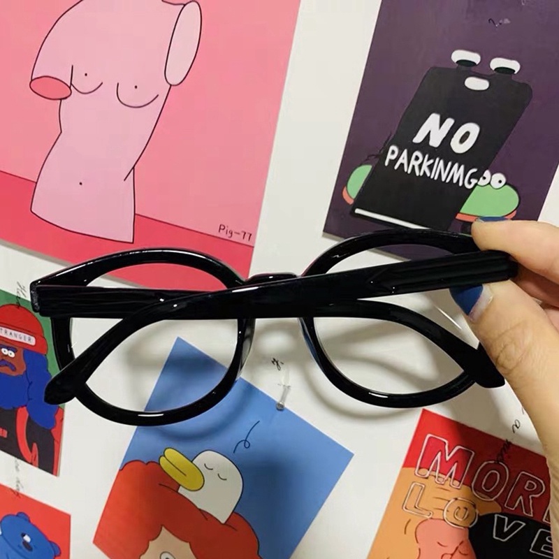 Kính Mát Gọng Tròn Phong Cách Hàn Quốc Cho Nam Và Nữ