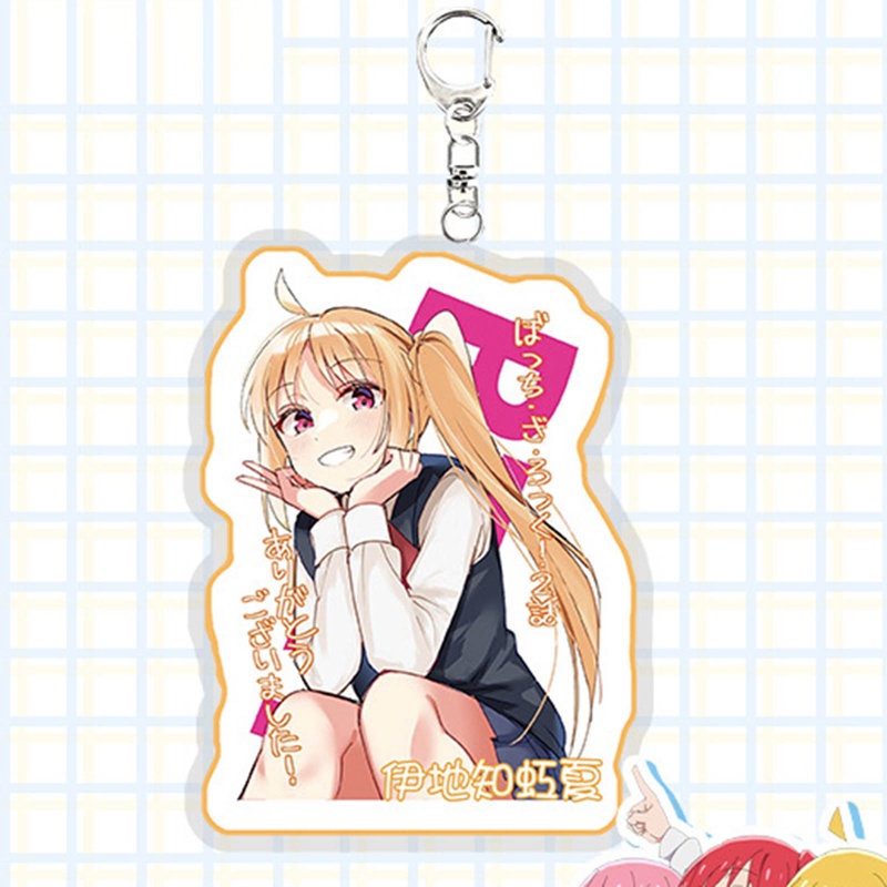 Wy BOCCHI THE ROCK! Móc Khóa Hình Nhân Vật Hoạt Hình Kawaii