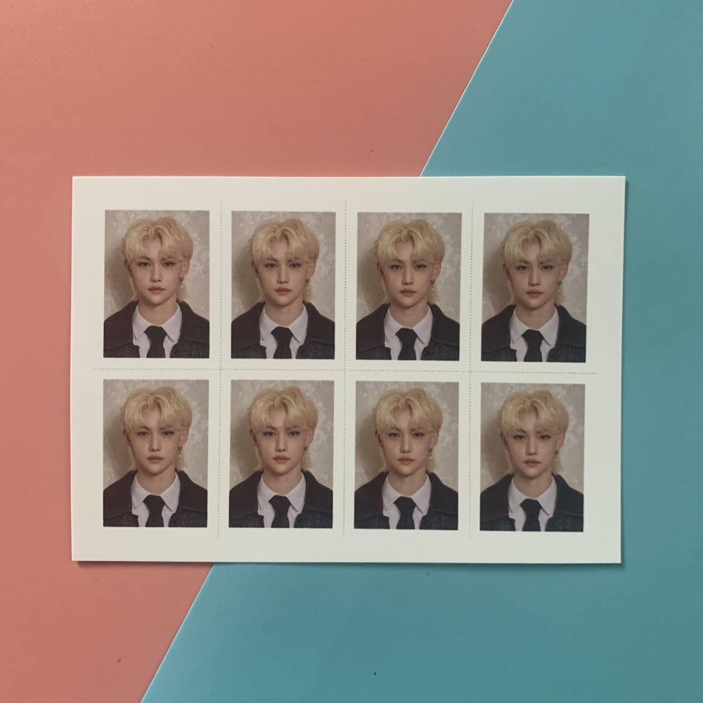 Thẻ Ảnh Nhóm Nhạc Stray Kids SKZ-X one inch