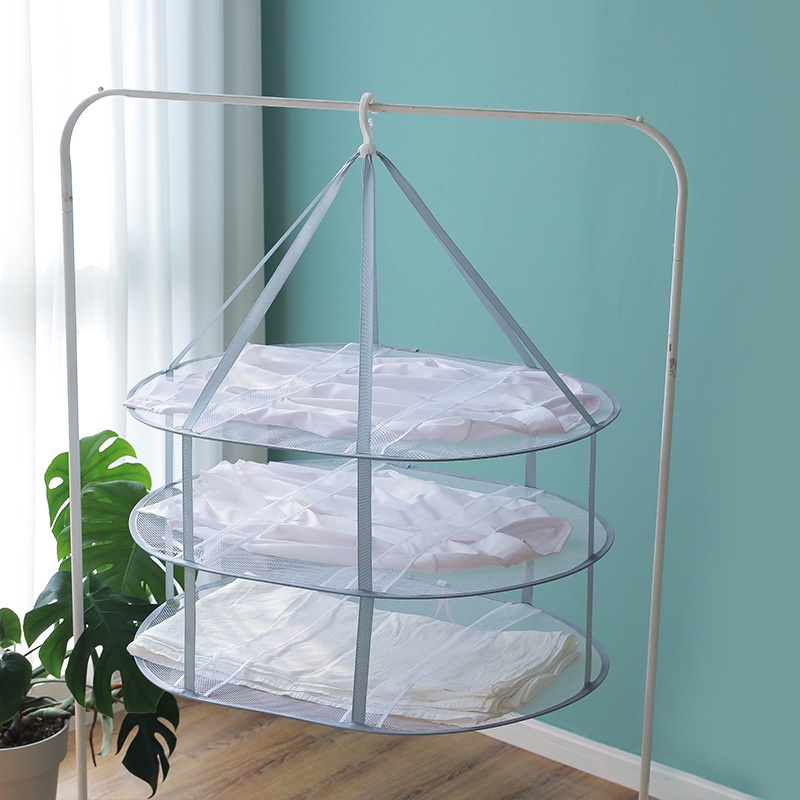 Túi Lưới Treo Phơi Quần Áo Tiện Lợi