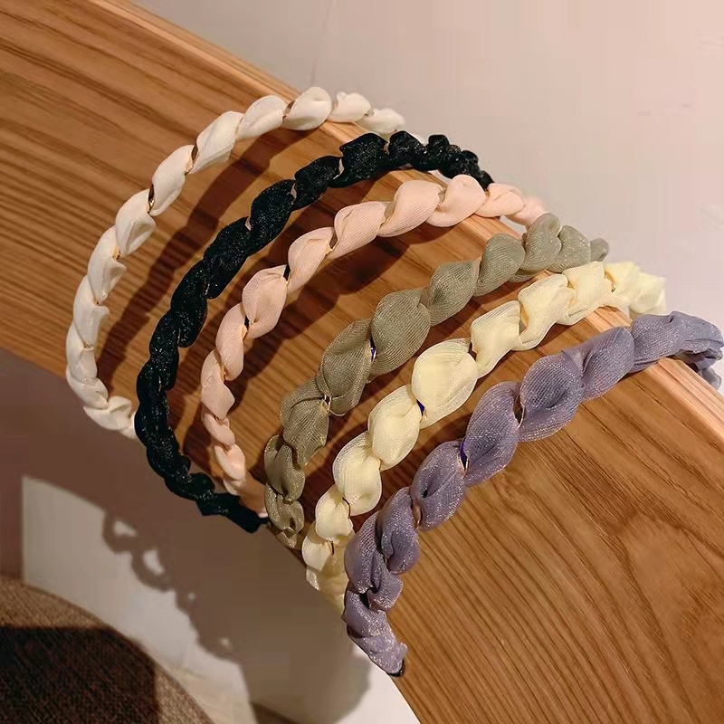 Băng Đô, Bờm Tóc bản nhỏ vải voan phong cách Hàn Quốc tiểu thư CHOOAH BOMXOAN131