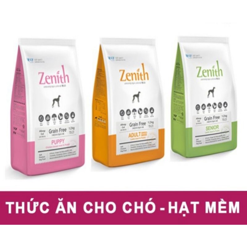 3kg Hạt mềm Zenith - Thức ăn cho chó adult, puppy