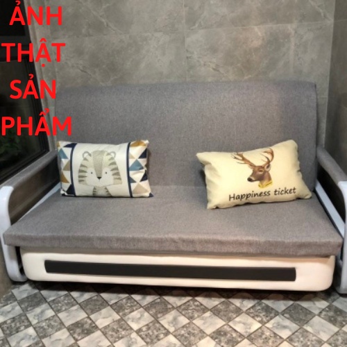 Ghế Giường Sofa Thông Minh Gấp Gọn Tích Hợp Tính Năng Vừa Làm Giường Vừa Làm Ghế Có Hộc Để Đồ Tiện Lợi Tặng Kèm 2 Gối | BigBuy360 - bigbuy360.vn