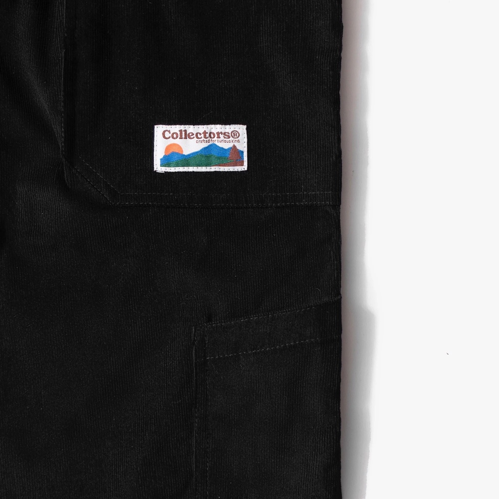 Quần nhung tăm Collectors Maison Explorer Pants "Blackout"