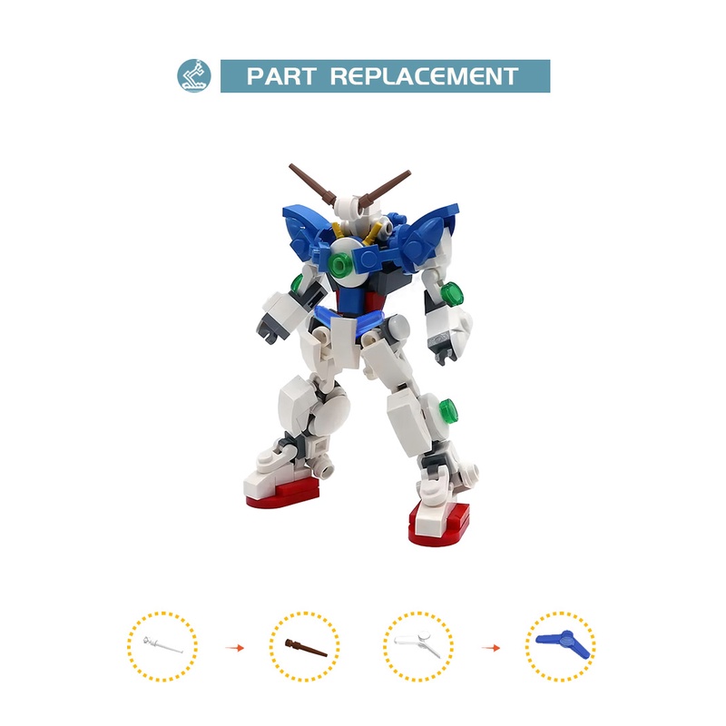 Đồ Chơi Lắp Ráp Gundam ASW-G-08 143 Mảnh Cho Bé