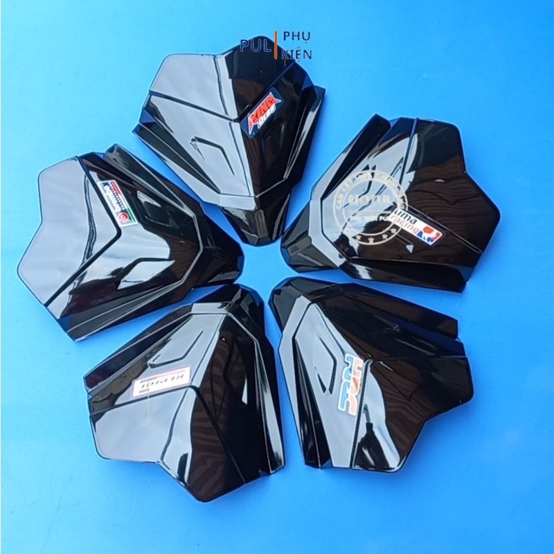 Combo mão ốp đầu xe và chỉ mũi ốp mặt nạ trước Winner X V3 Winner 2022 logo ngẫu nhiên trang trí làm đẹp xe