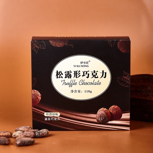Socola Tươi Nama Truffle Hộp 118g - Hộp Socola Nama Nguyên Chất