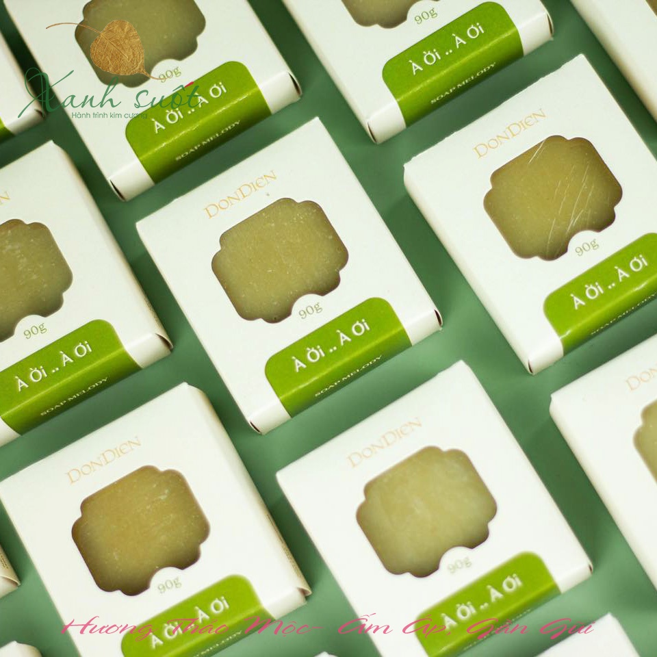 [Đồn Điền] Xà Bông Thủ Công- Melody Soap- Hương Thơm Tự Nhiên, Thư Giãn - Natural Blossom Handmade Soaps [xanh Suốt]