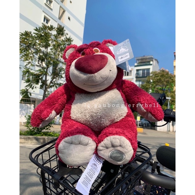 Gấu bông Lotso Bear ToyStory3 chính hãng Disney siêu thơm dâu