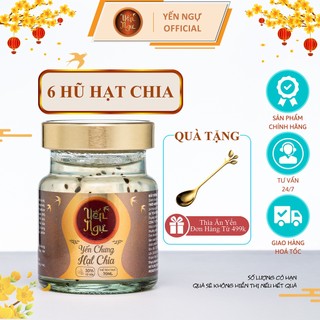 Yến ngự - chưng hạt chia - yến sào khánh hòa chưng sẵn - 30% yến thô - hũ 70ml