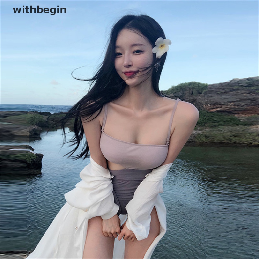 Bộ Đồ Bơi Hai Mảnh Thiết Kế Giả Hai Mảnh Gợi Cảm Thời Trang Mùa Hè Dành Cho Bạn Nữ n