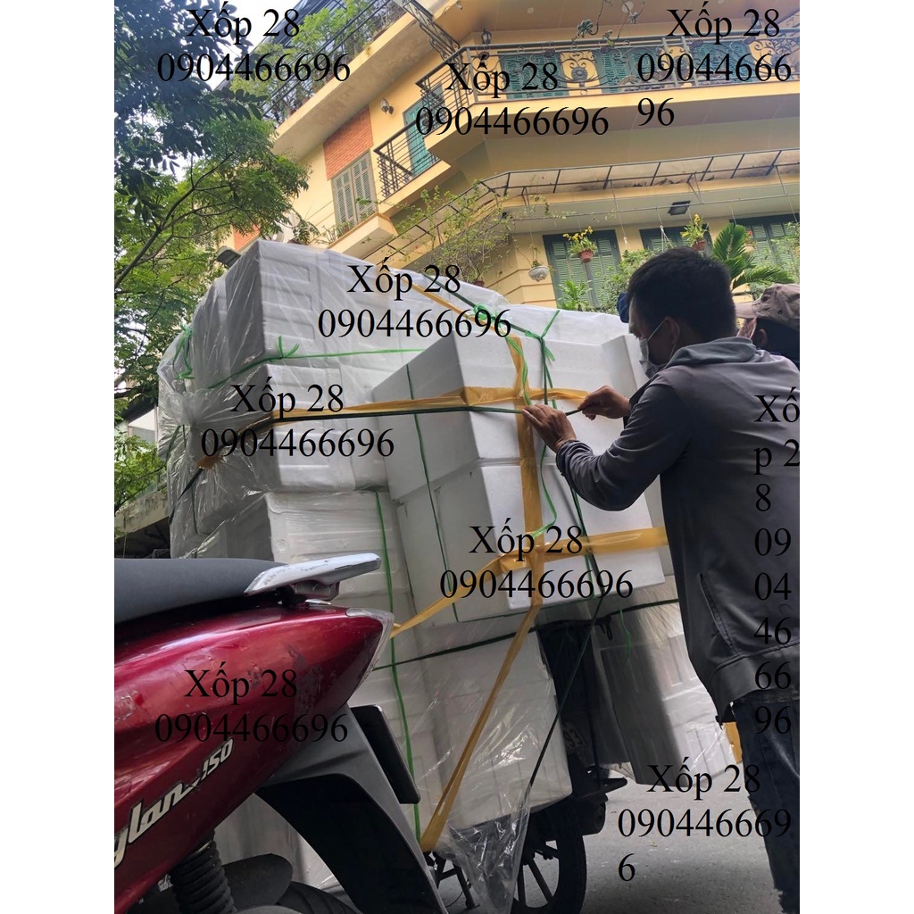 Hạt xốp nhồi vỏ ghế lười cỡ hạt 3-4 ly mỗi túi hạt từ 0.9 – 1kg bỏ hộp quà trang trí sự kiện chèn hàng xốp eps
