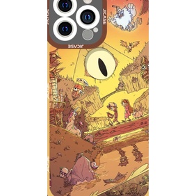 Ốp lưng iphone samsung xiaomi oppo cạnh vuông Jicase JMcase Gravity Falls Hoạt Hình Cartoon Network