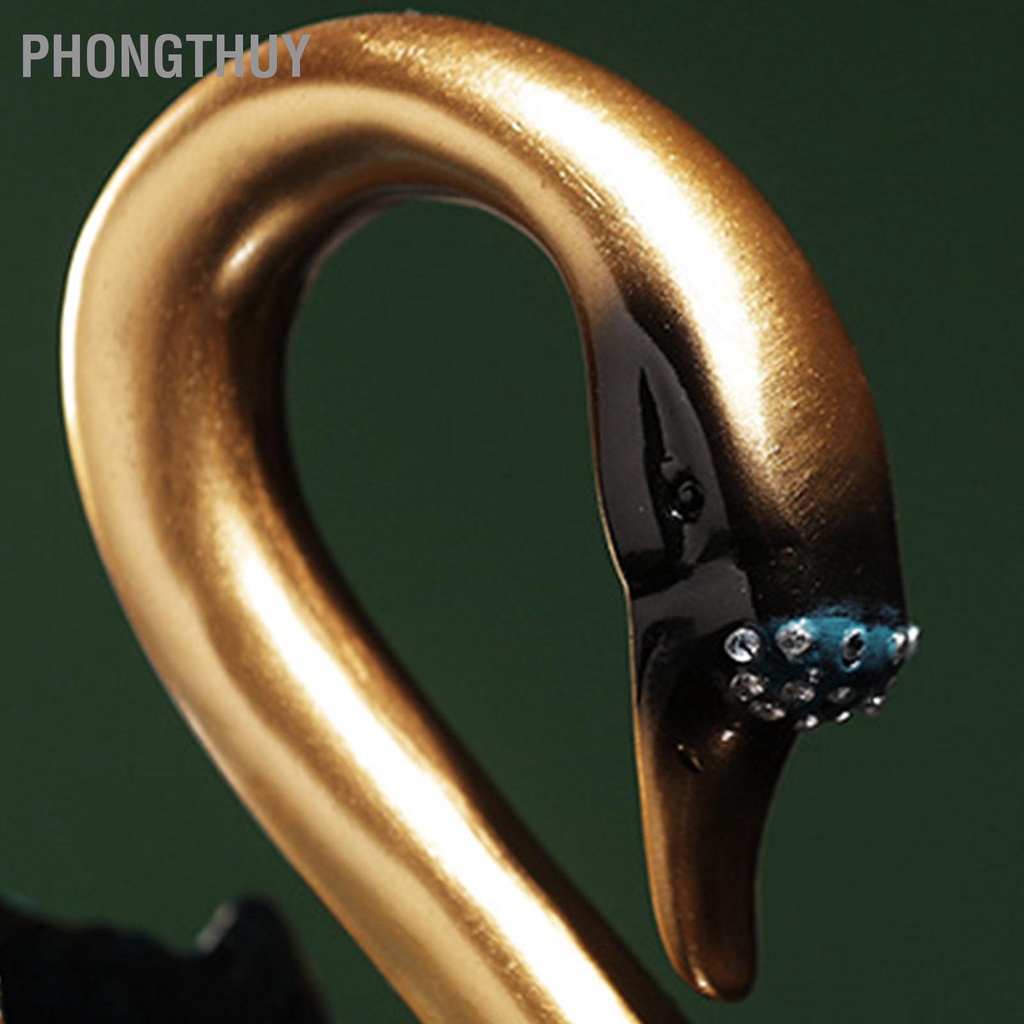 Tượng thiên nga Nhựa Resin tinh tế hiện đại Trang trí Phòng Ngủ, Phòng Khách