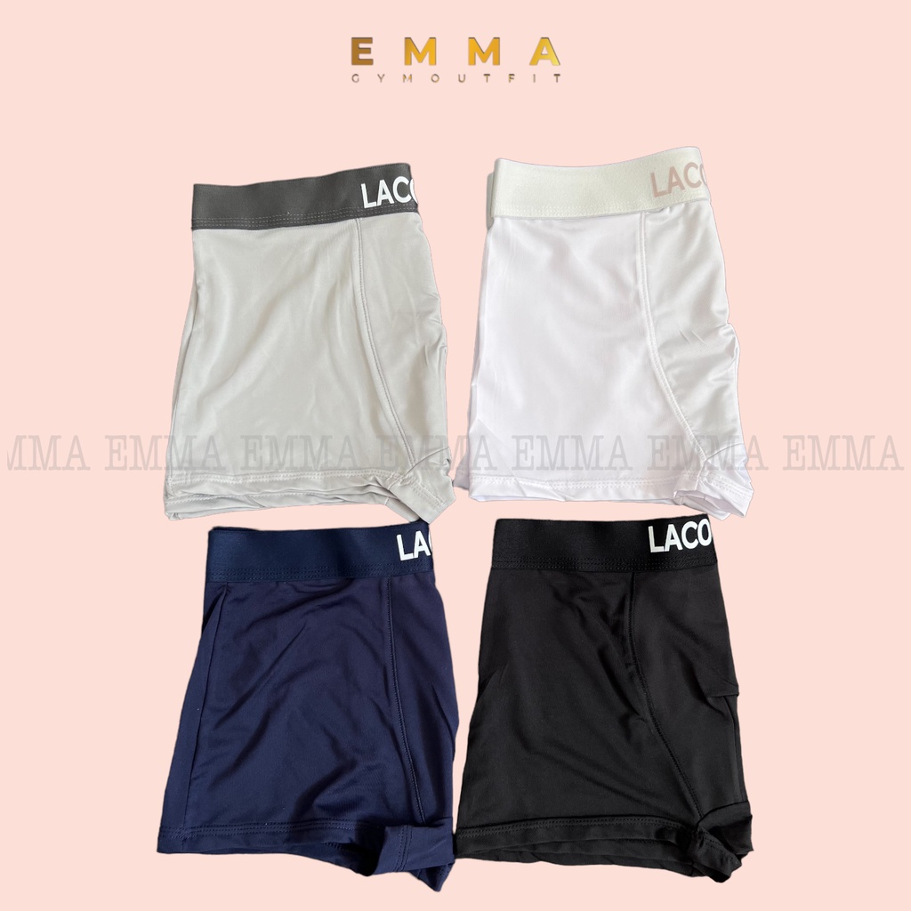 Quần Sịp Nam Form Đùi BOXER Cạp Chữ Thể Thao