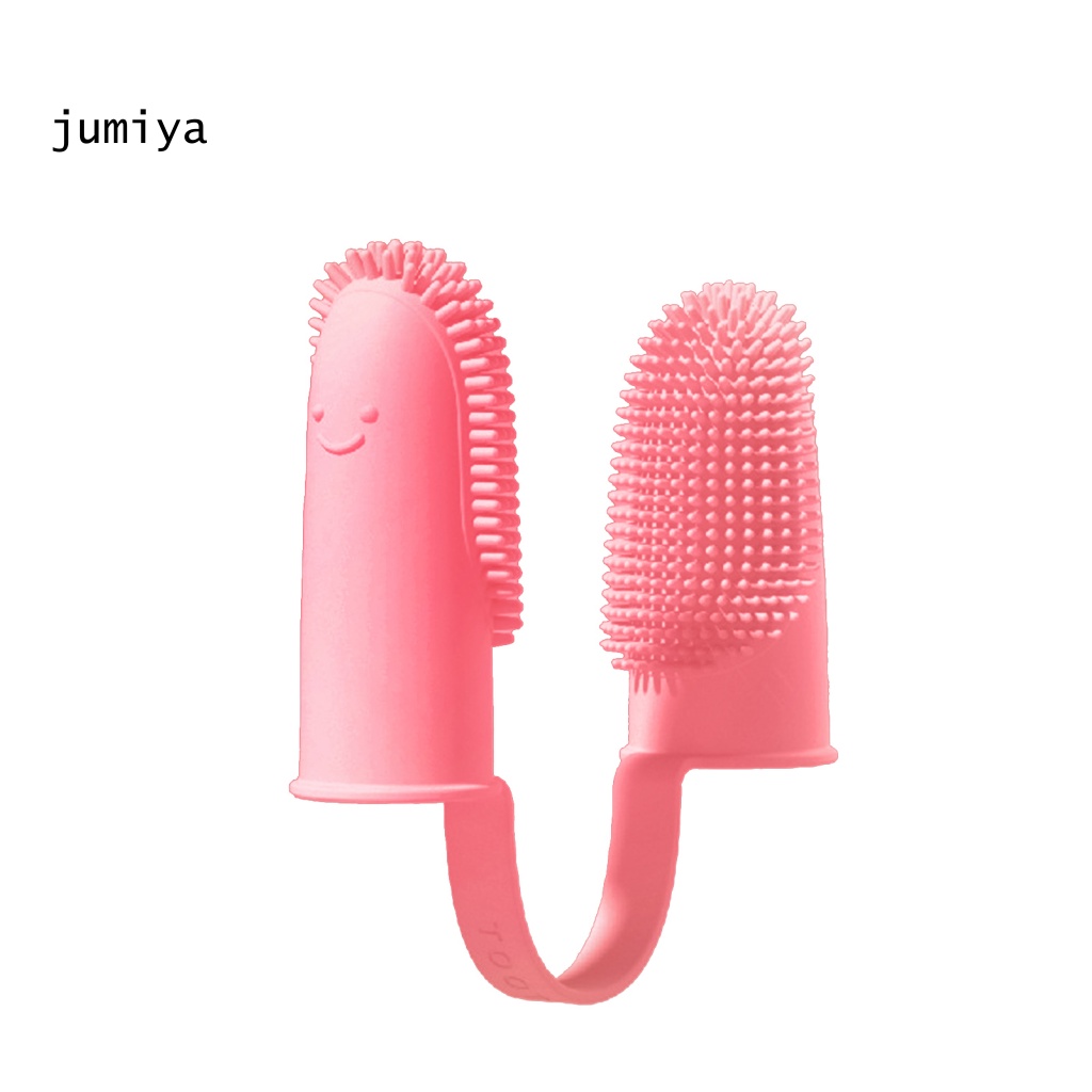 Bàn Chải Đánh Răng Lông Mềm Đeo Ngón Tay Cho Thú Cưng