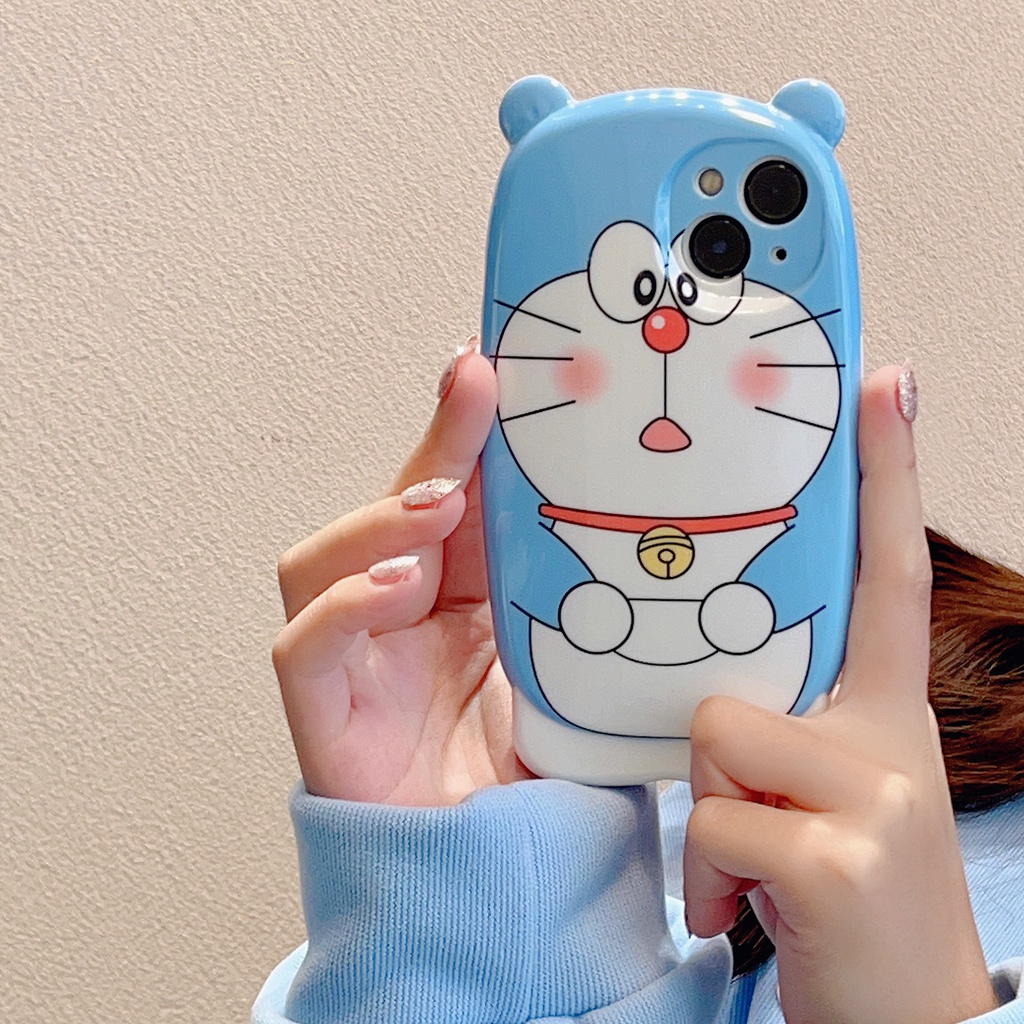 Ốp Điện Thoại Hình Doraemon Cho Iphone 14 13pro Max11 Pro Max Xs Max X 12 Pro Max