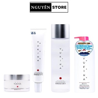 Bộ kem nám nhật YUKINA xóa nám tàn nhang chính hãng Yukina Nhật Bản Whitening Deep Treatment Serum nám sạm trắng sáng da