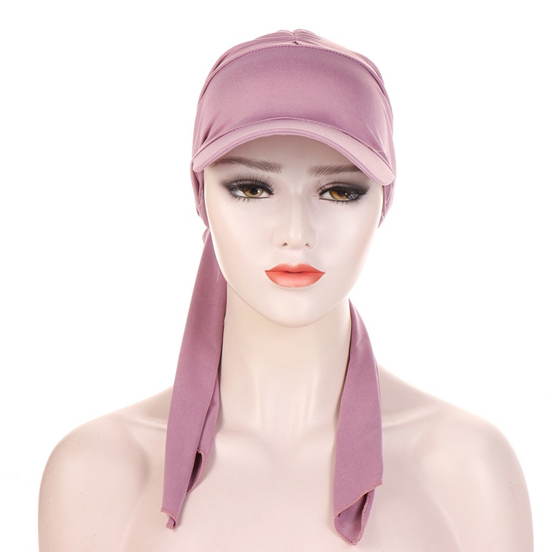 1 Mũ Turban Màu Sắc Thời Trang Cho Nữ
