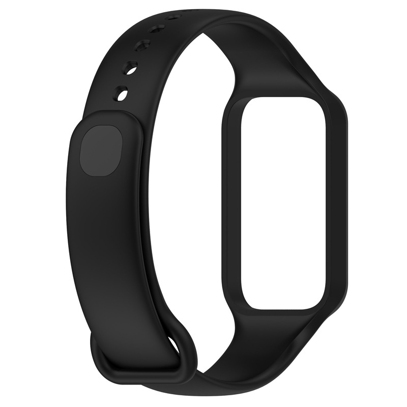 Xiaomi Smart Band 8 Active Dây Đeo Thay Thế Chất Liệu Silicon Màu Trơn Cho xiaomi smart band8 active dây đeo