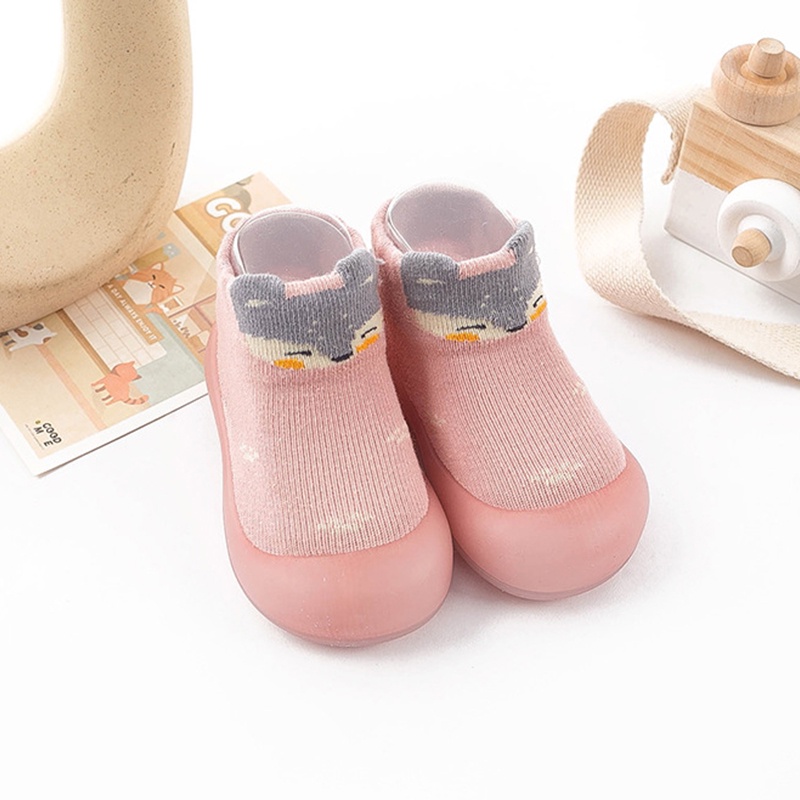 Giày Vớ Đế Mềm Chống Va Đập Cho Bé