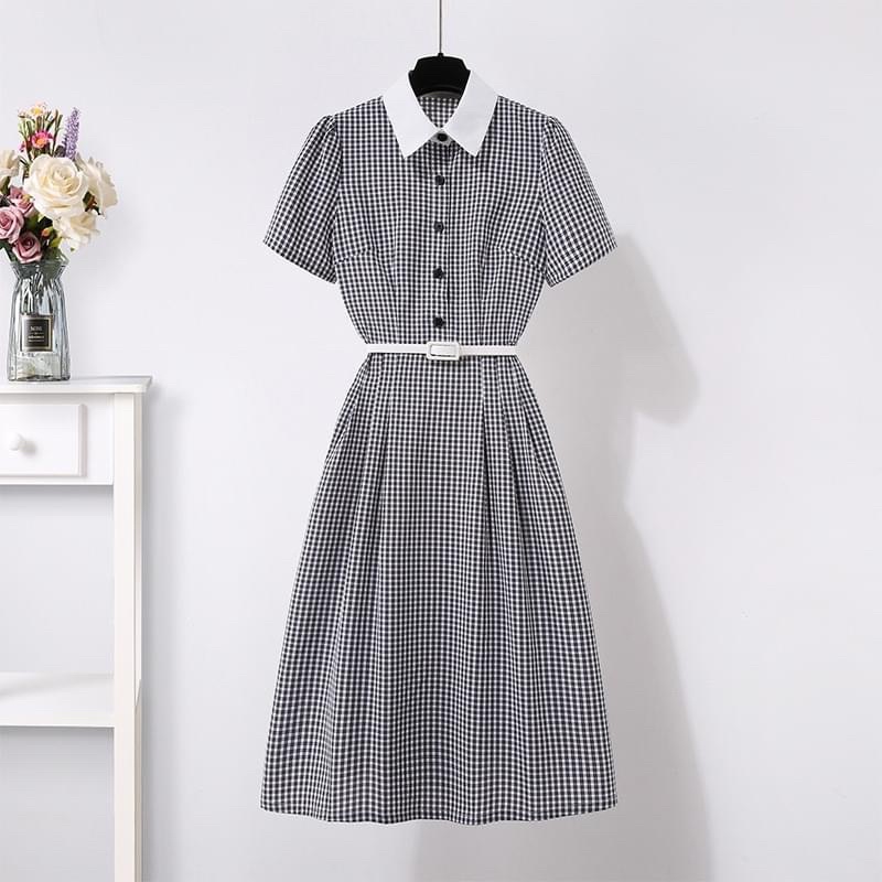 Đầm sọc vintage