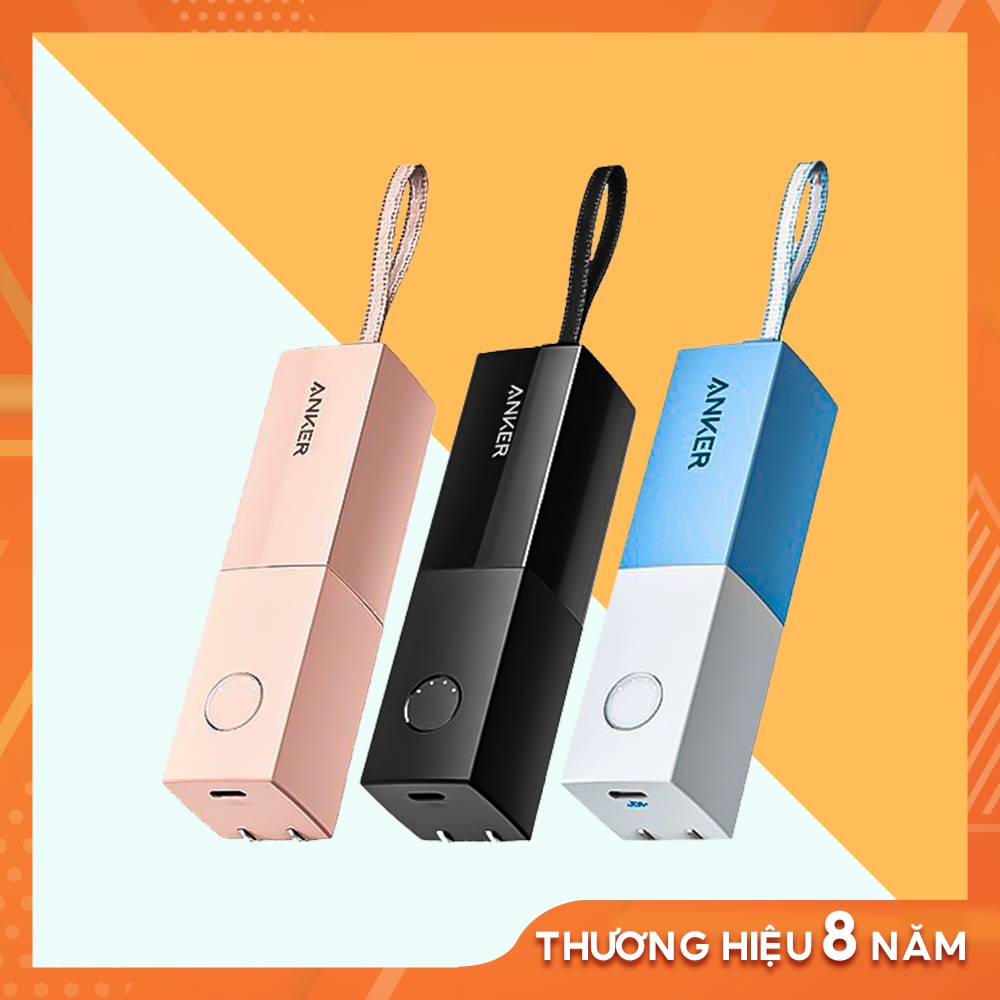 Sạc Kiêm Pin Dự Phòng AK PowerCore Fusion Prism 5000mAh 20w PD/IQ 3.0 - A1633, Nobox 99%