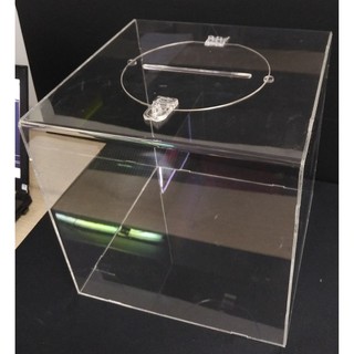 Thùng phiếu, hòm phiếu, hòm bốc thăm mica trong vuông các cỡ