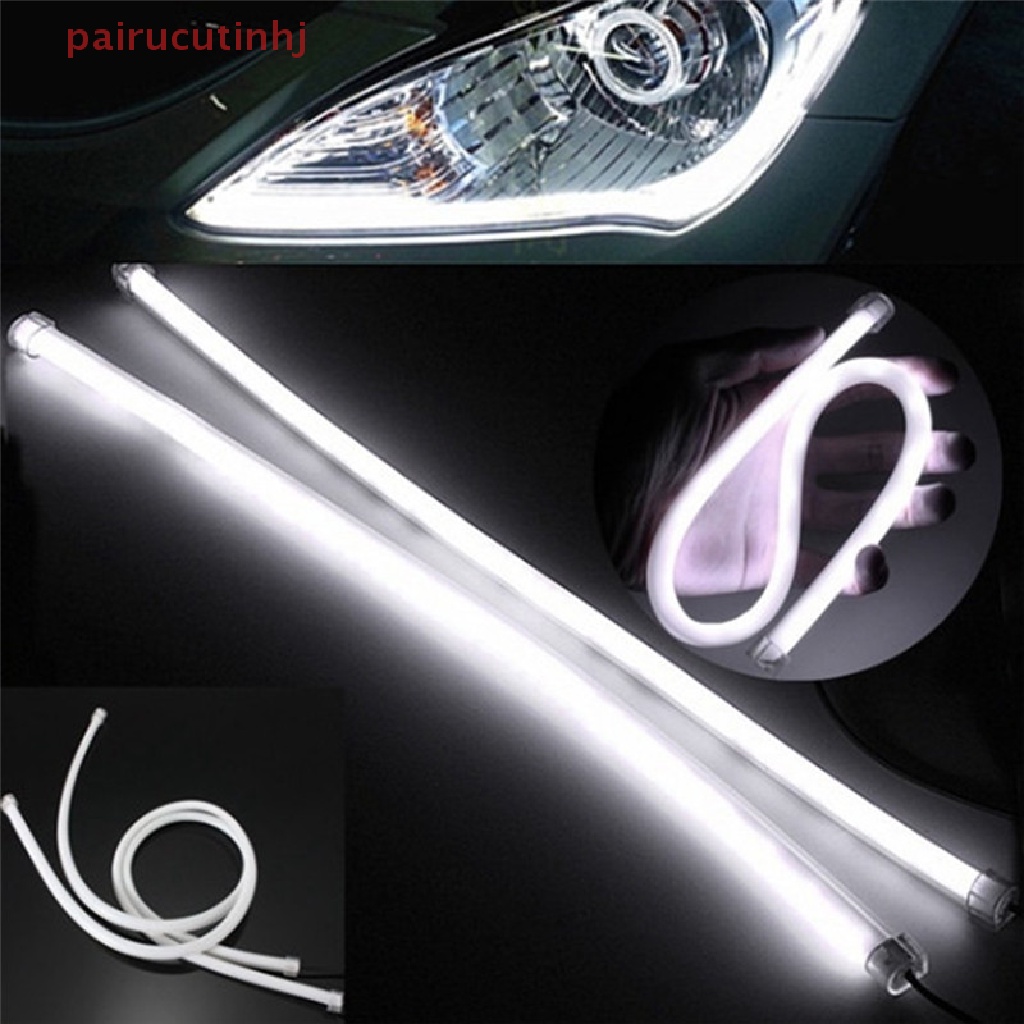 Cặp Dây Đèn LED DRL 30CM Linh Hoạt Chạy Ban Ngày Cho Xe Hơi Vn VN