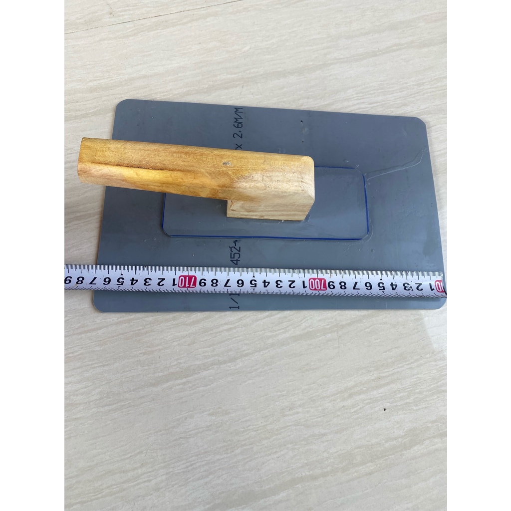 Bàn chà kéo hồ nhựa PVC cán gỗ, bền và không cong vênh