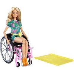 Xe lăn búp bê barbie fashionista