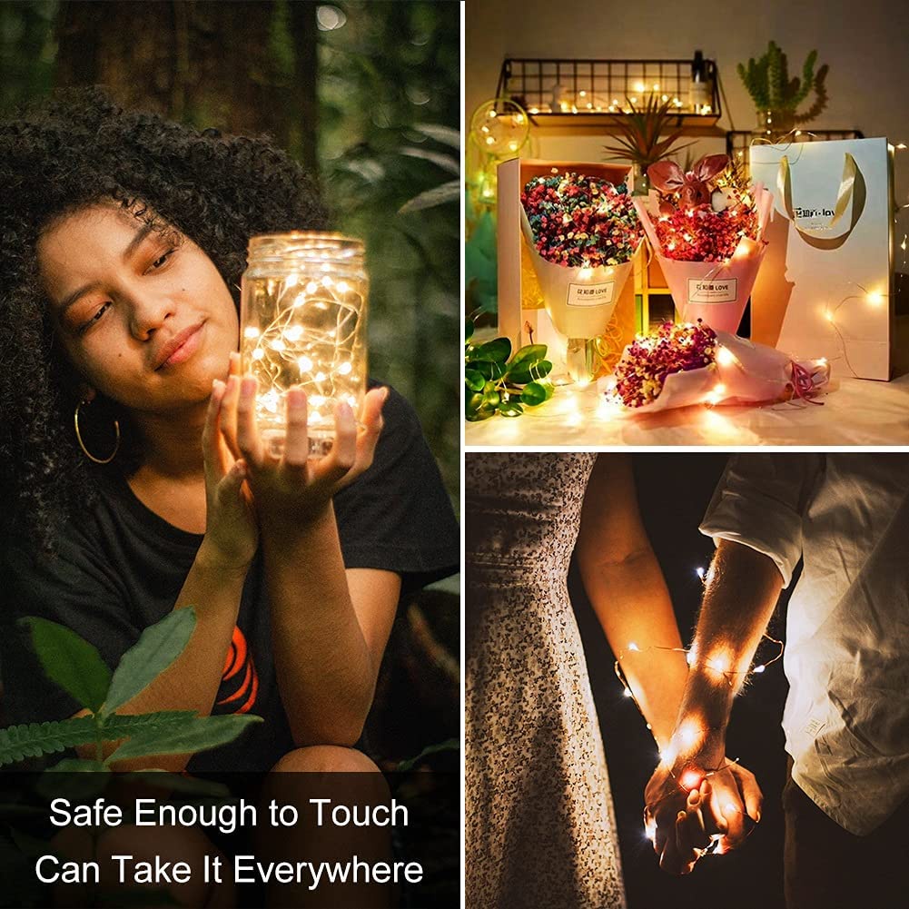 Dây Đèn LED Nhỏ 1M 2M YUEYUEXJ02 Trang Trí Đa Năng