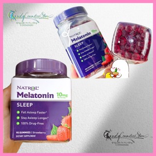 Kẹo ngủ Natrol Melatonin Hỗ Trợ Ngủ Ngon 10mg 90 viên - 180 viên