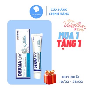 Gel dưỡng Derma Forte giảm mụn mờ thâm 15gr