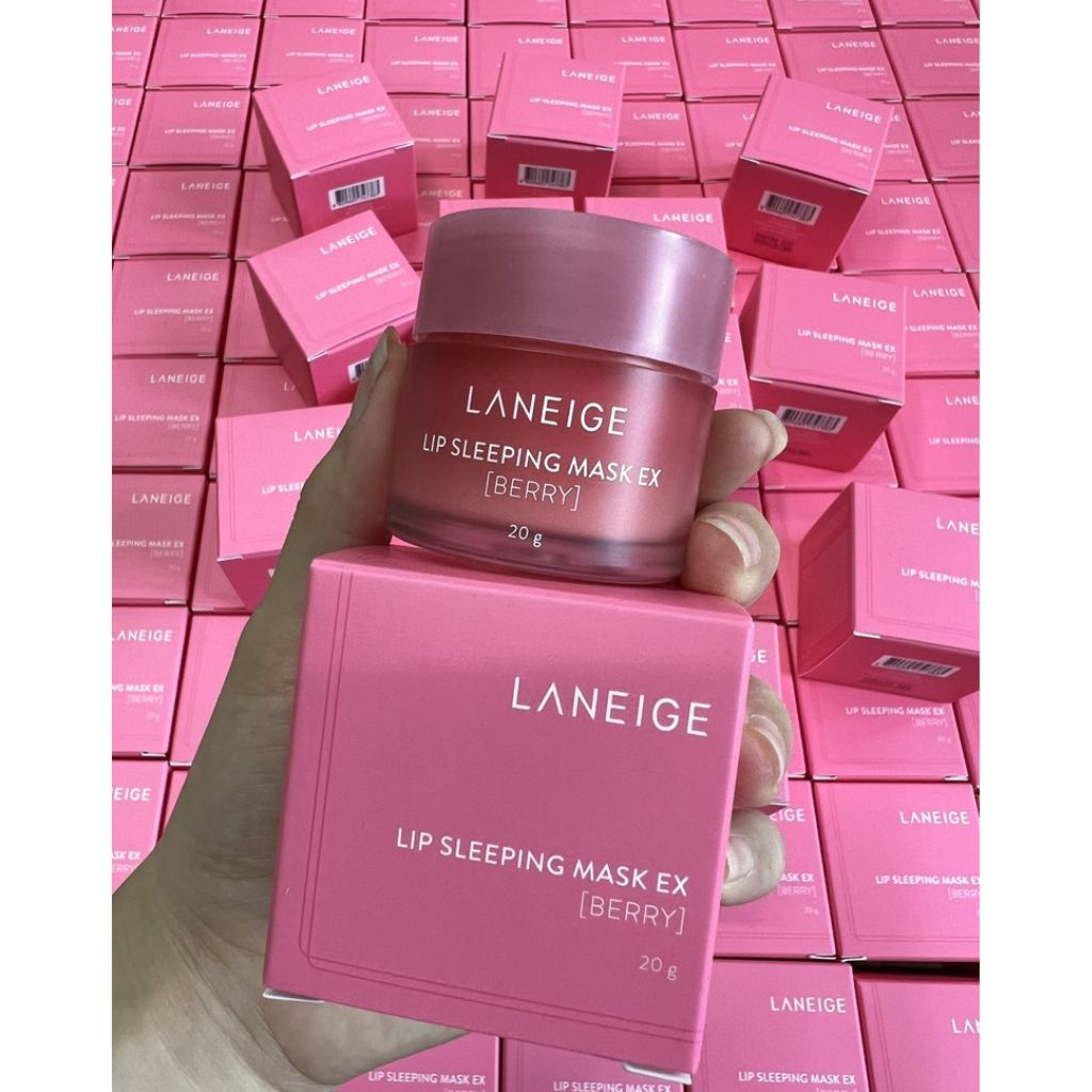 Mặt Nạ Ngủ Môi Dưỡng Ẩm, Căng Bóng Mềm Mịn Hương Dâu Laneig Lip Night Mask 3gram, 20gram